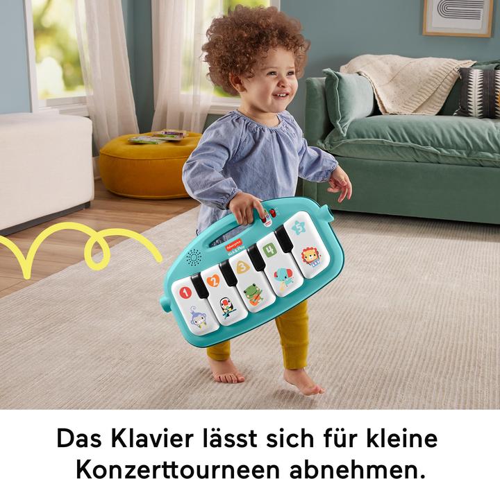 Actual product image Fisher-Price Glow and Grow Kick & Play Piano Gym