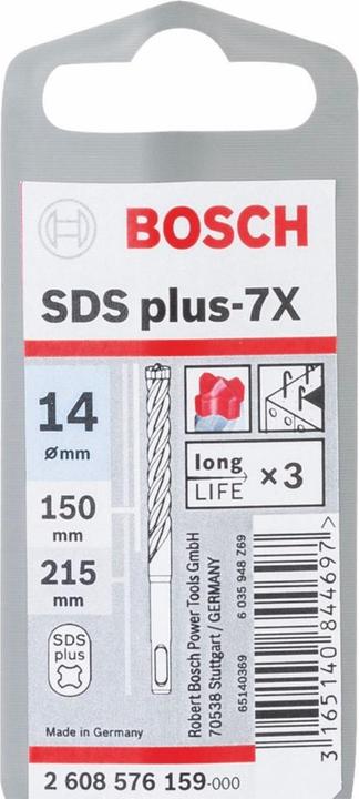 Produktbild Bosch Zubehör Hammerbohrer 14 mm Accessories (14 mm)
