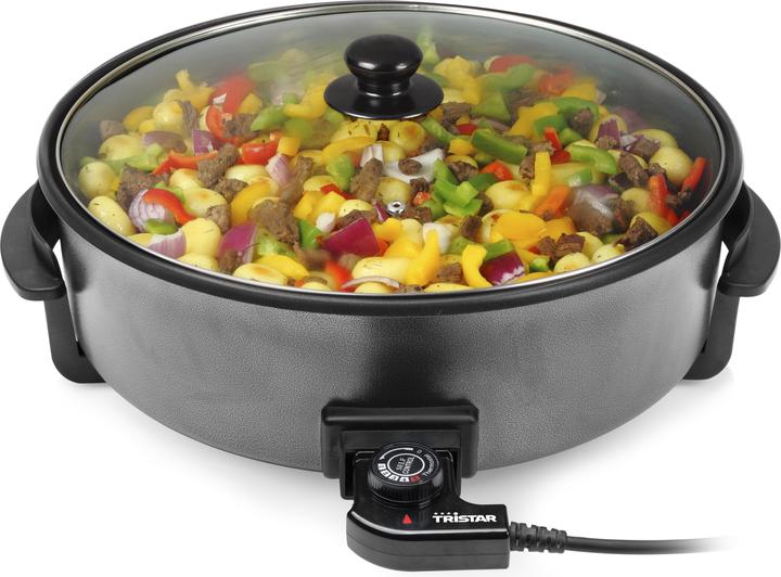Immagine prodotto Tristar Padella multifunzionale (40 cm, Padella per friggere, Alluminio)