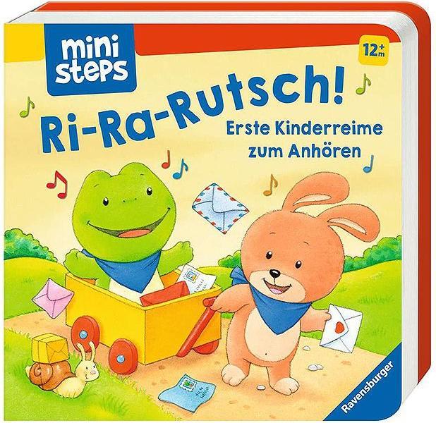 Ravensburger Ri-ra-glisse! Premières comptines 12+m (Allemand)