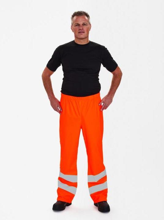 Produktbild F. Engel Regenhose Safety orange Gr. M (M)
