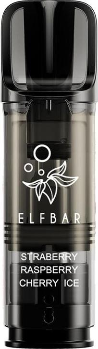 Immagine prodotto Elfbar Elfa Pro - 2 x 2ml Pods (0mg) Strawberry Raspberry Cherry ICE (Lampone, Fragola, Ciliegio)