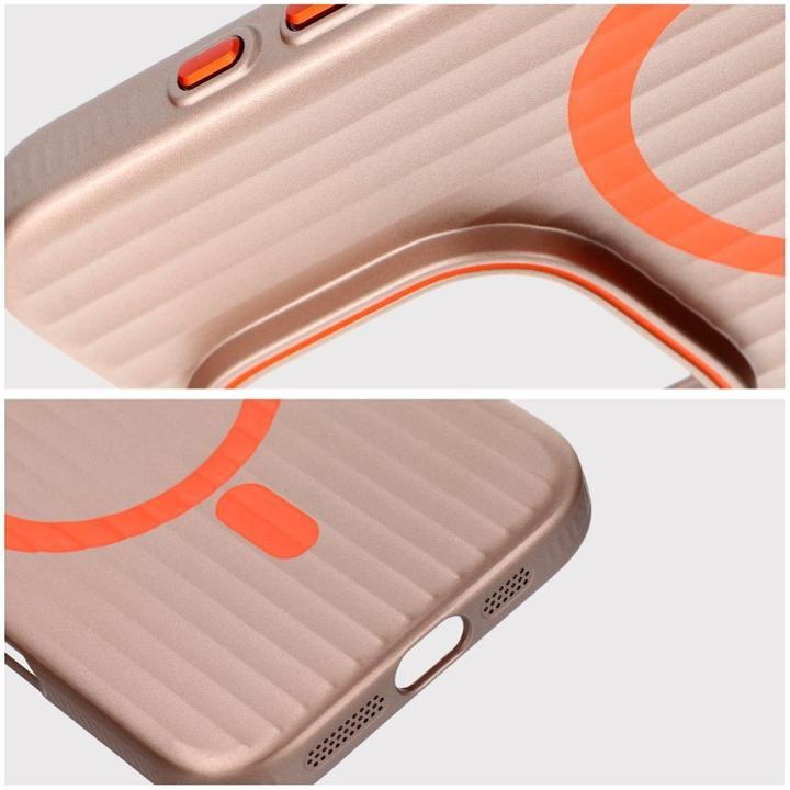 Produktbild OEM Back panel cover Case SIMPLY compatible with MagSafe for IPHONE 15 Pro titanium desert (Apple iPhone 15 Pro)