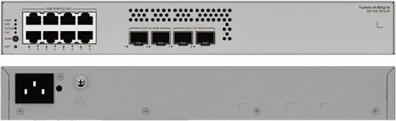 Produktbild Huawei Data Communication S310S-8P4JX S310S-8P4JX S310S-8P4JX 8x10/100/1000BASE-T ports 128 W PoE+ 2 (8 Ports)
