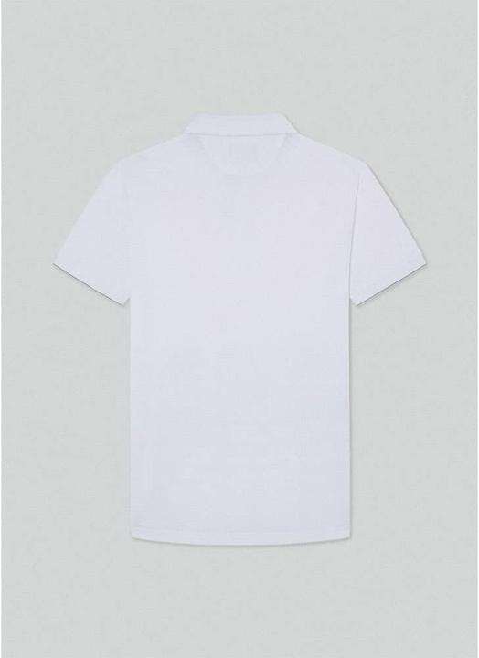 Produktbild Hackett Heren Stripe CLRBAND SS Poloshirt, wit (wit), S, Wit (wit), S (S)