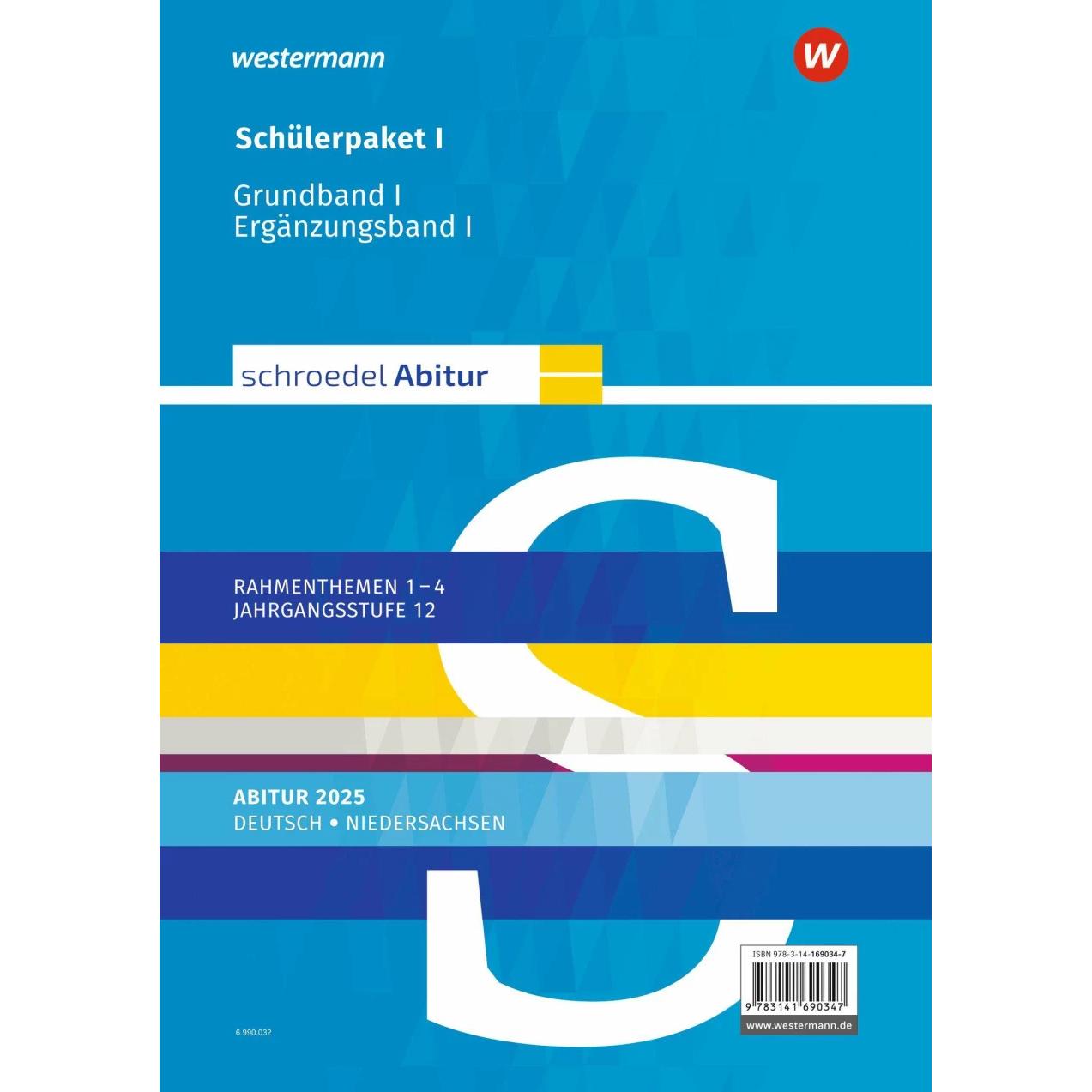 Schroedel Abitur. Deutsch. Schülerpaket I zum Abitur 2025. Für Niedersachsen, Schulbücher von Peter Bekes, Karin Cohrs, ...