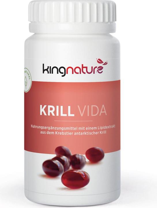 Actual product image Kingnature Krill Vida Caps (120 Piece, Capsules, 120 g)