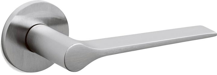 Chrome-plated satin finish