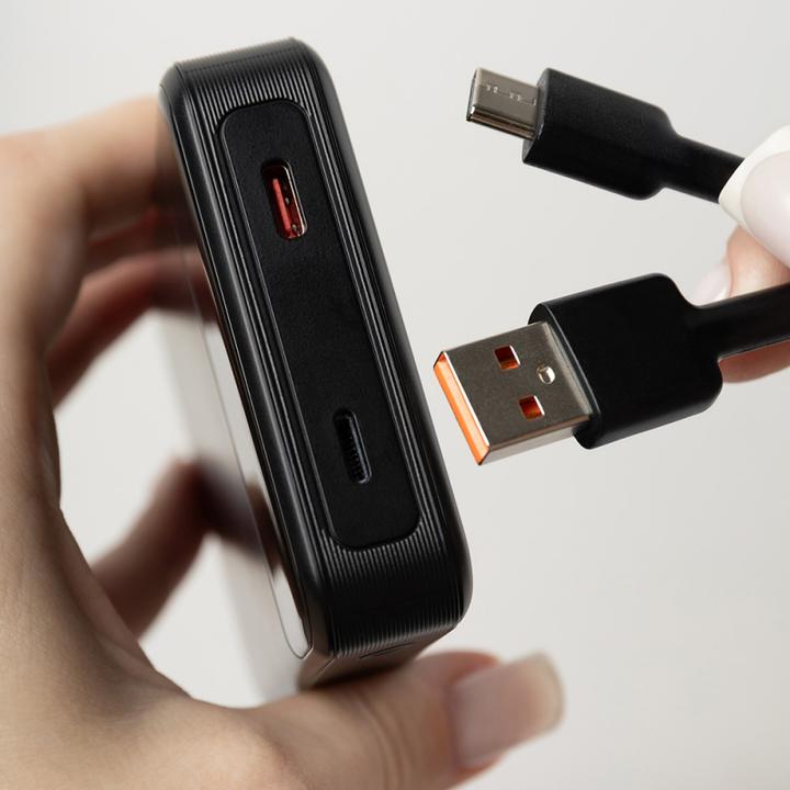 Actual product image Proove Powerbank Hoodman, 10000mAh, 20W, PD + FQI, Black (10000 mAh, 20 W)