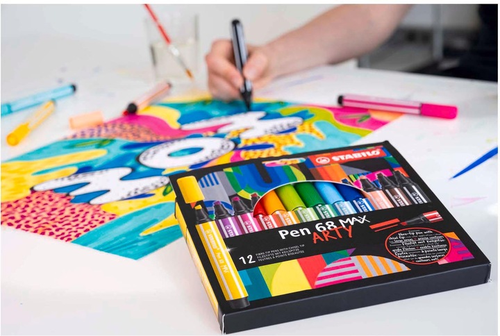 Produktbild STABILO Pen 68 Max Zitronengelb (Zitronengelb, 1 x)