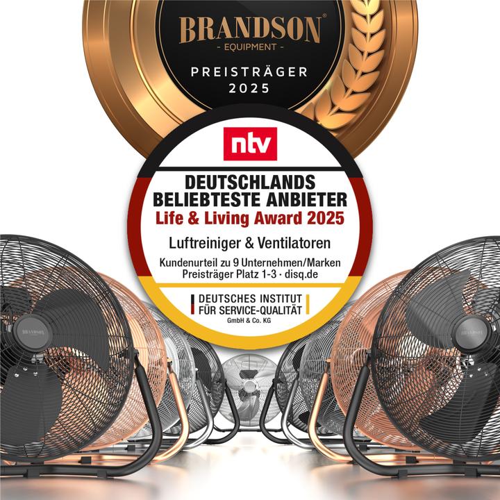 Actual product image Brandson Wind machine (76 dB)