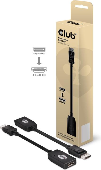 Produktbild Club 3D DP zu (HDMI, 15 cm)