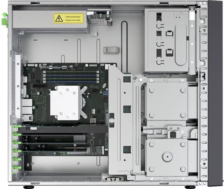 Actual product image Fujitsu RX1330M5 XEON E-2388G 32GB EP680i 10SFF 500W tit (Intel Xeon E-2388G, 32 GB)
