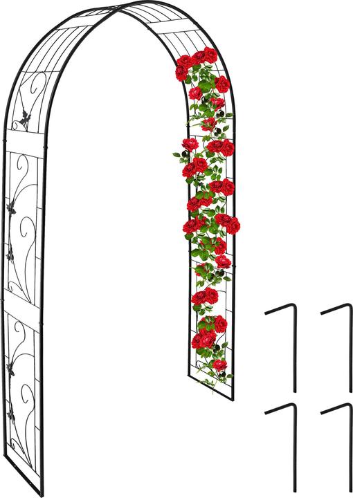 Relaxdays Rose arch (36 cm, 125 cm)