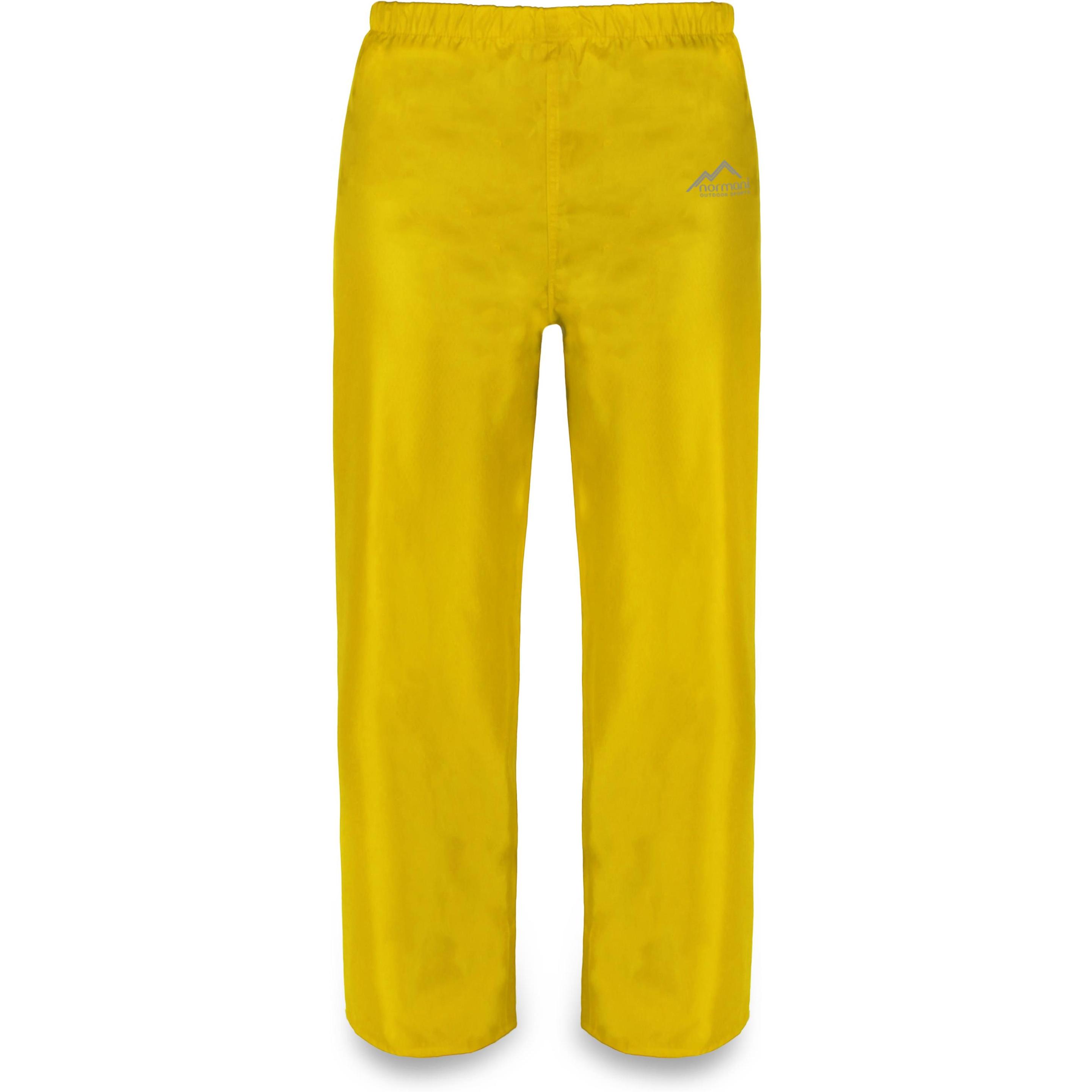 Normani, Unisex, Outdoorhose, Kinder Regenhose Tacoma (158, 164), Gelb, 164, 158