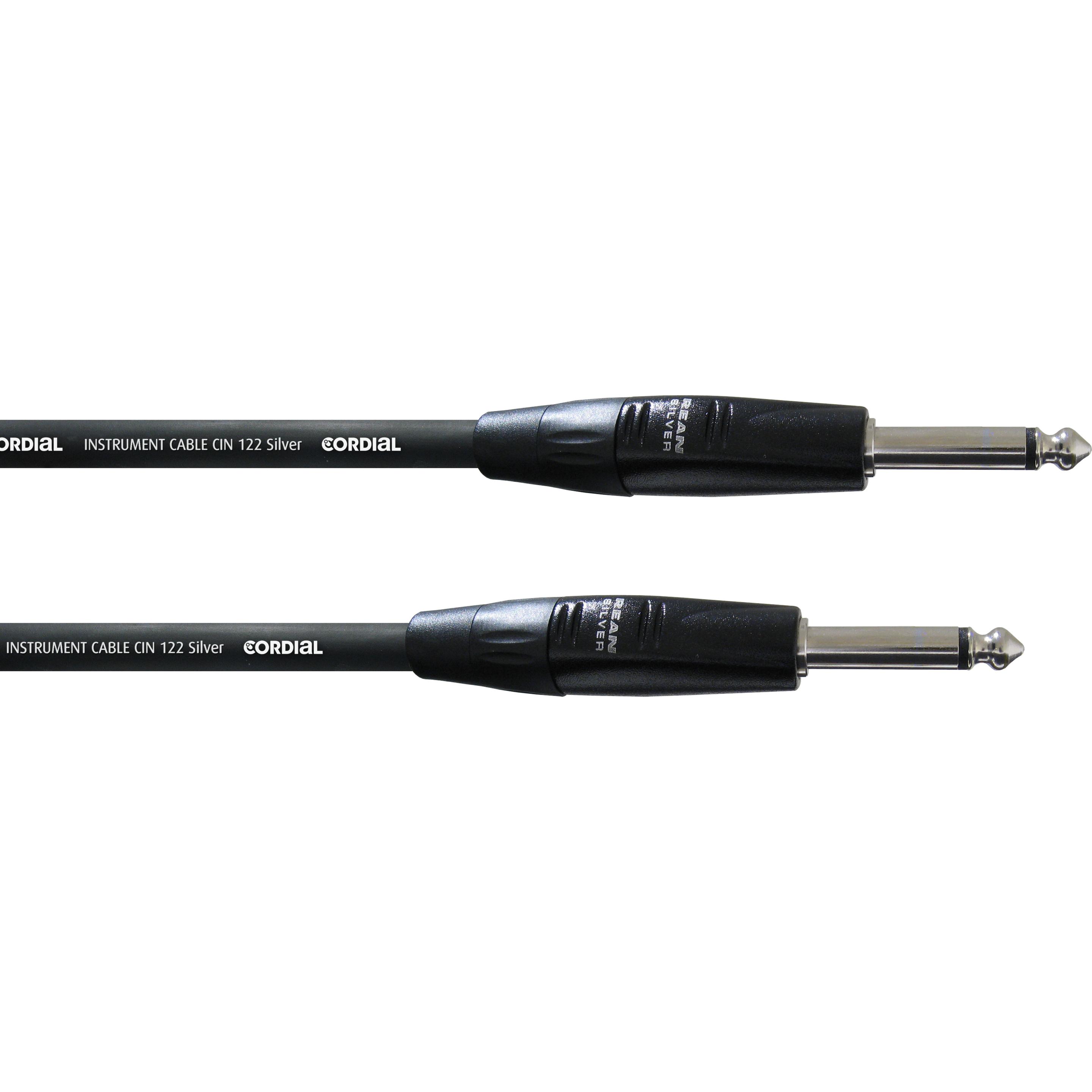 Cordial Introduzione 5 (3 m, Jack 6,3 mm), Cavo audio