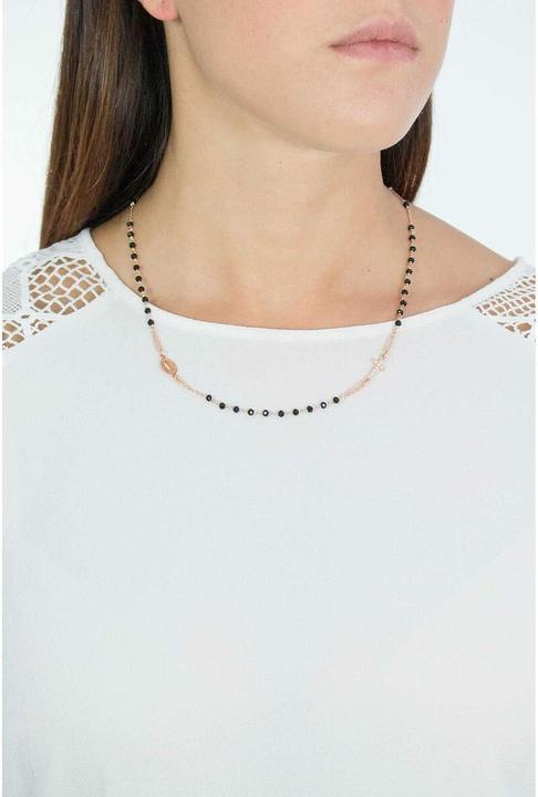 Produktbild Amen Rosary Round Cross Halskette (Silber 925, 52 cm)