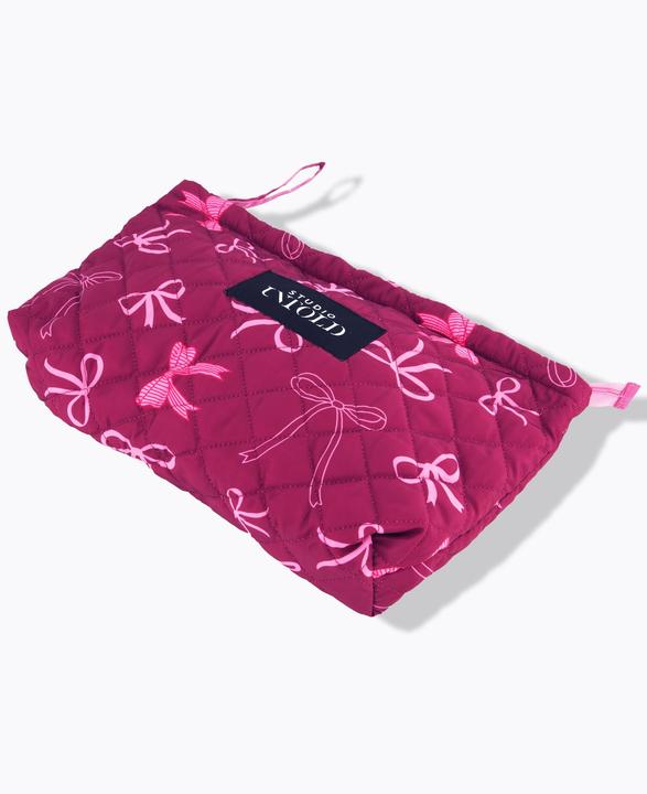 Immagine prodotto Studio Untold Beauty-case con trapuntatura e fiocchi