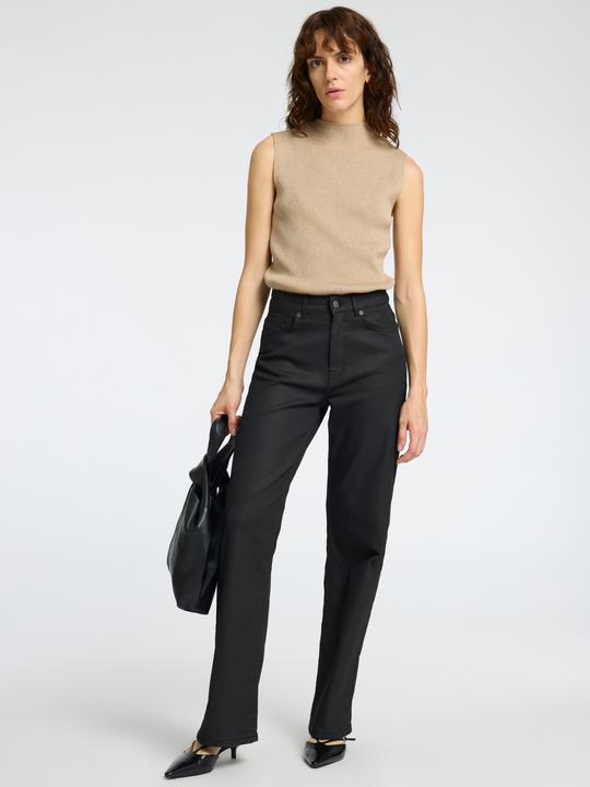 Actual product image Selected Femme Slflura Lurex Sl Knit High Neck (L)