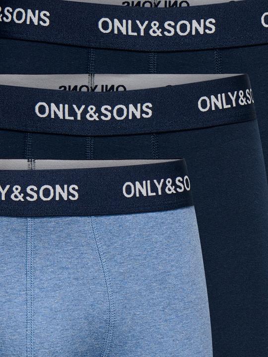 Actual product image Only & Sons Onsfitz Solid Boxer 3pack Noos (L, pack of 3)