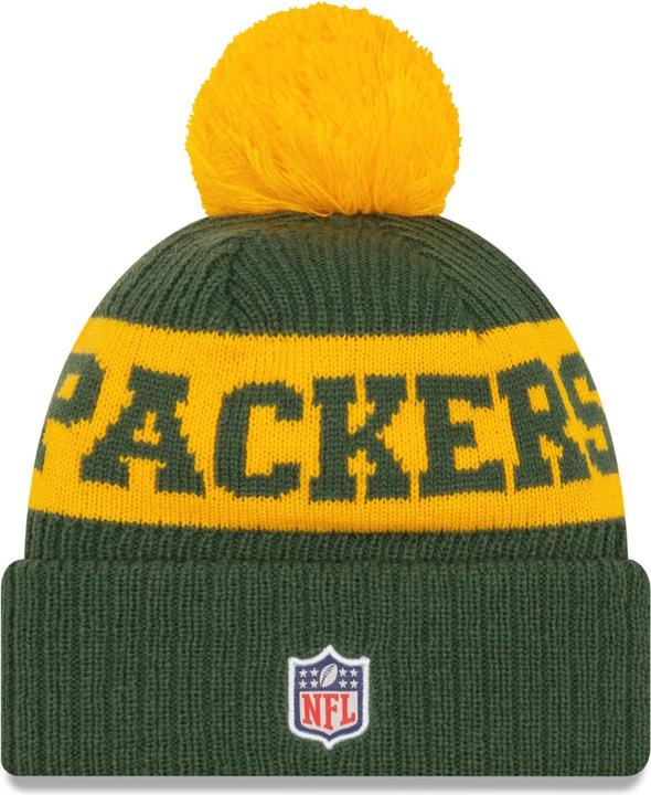 Actual product image New Era NFL Green Bay Packers Cold Weather Sport Knit Hat (One size)