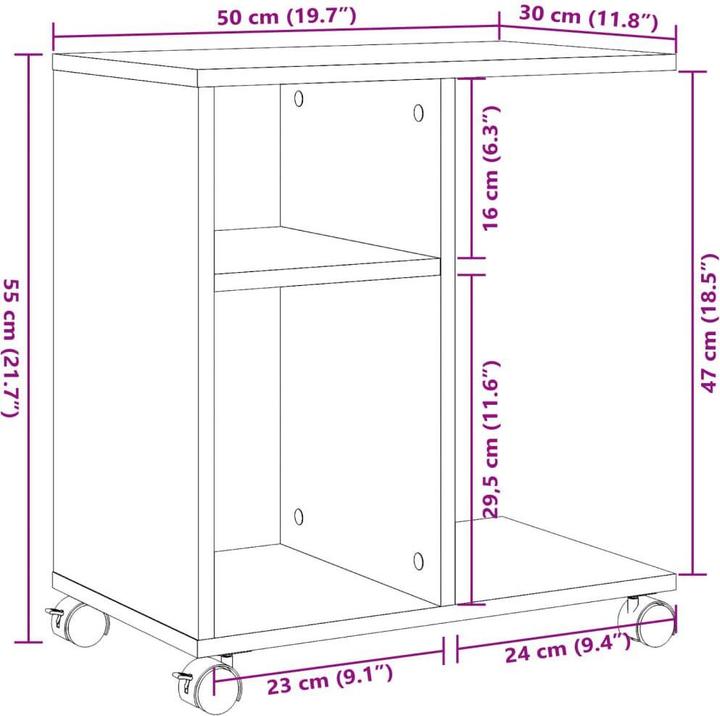 Image du produit vidaXL Beistelltisch