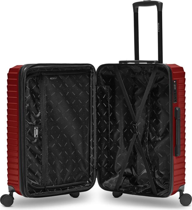 Actual product image Redolz Essentials 18 4-wheel suitcase set 3-piece with stretch fold (226 l)