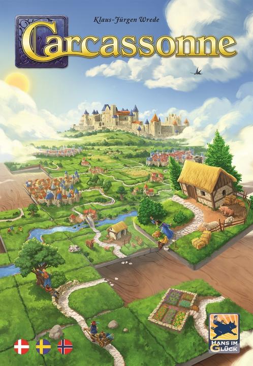 Actual product image Enigma Carcassonne (Nordic) (Norwegian, Danish, Swedish)