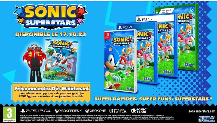 Produktbild Atlus Sonic Superstars (PS5, FR)