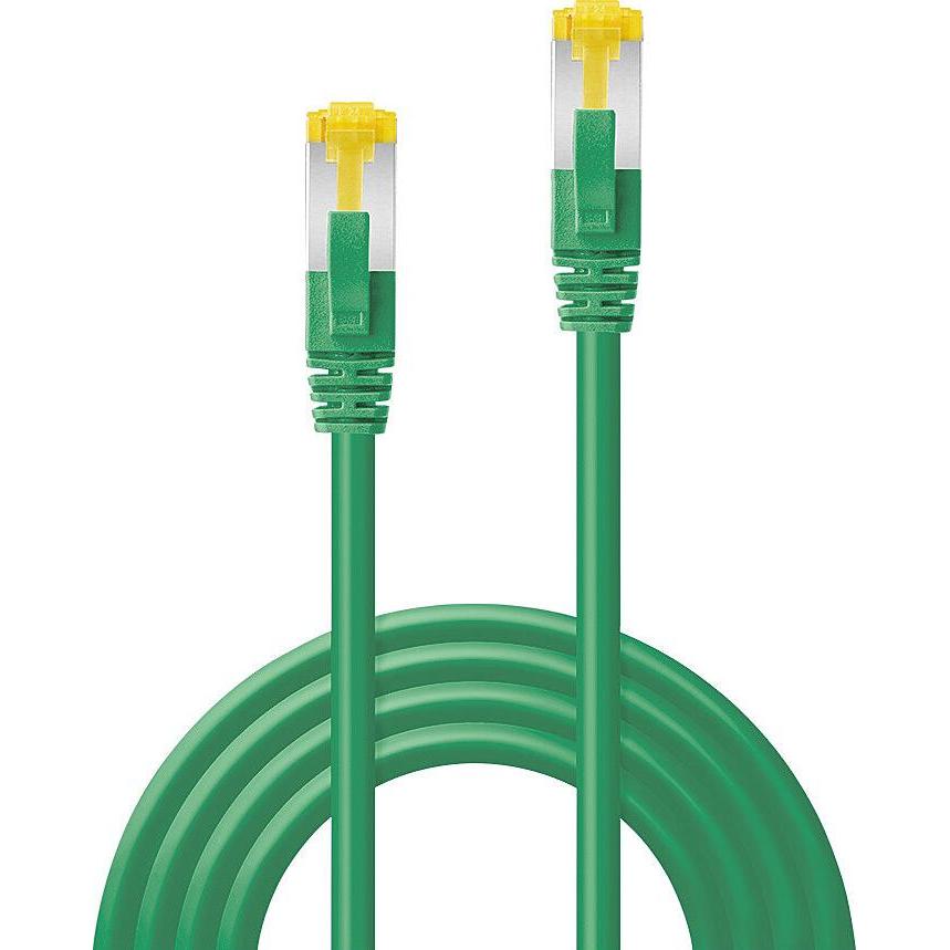 Thumbnail - Lindy 0.5m RJ45 S/FTP LSZH Netzwerkkabel, Grün Cat.6A Stecker,Cat.7 Rohkabel (S/FTP, CAT6a, 0.50 m), Netzwerkkabel