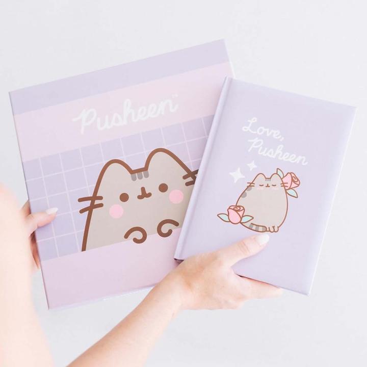 Produktbild Pusheen Notizblock A5 mit Stift Moments (Harter Einband)