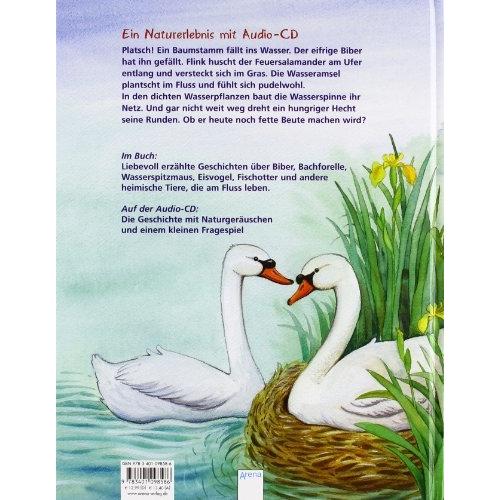 Thumbnail - Der kleine Biber und die Tiere am Fluss, Kinderbücher von Friederun Reichenstetter