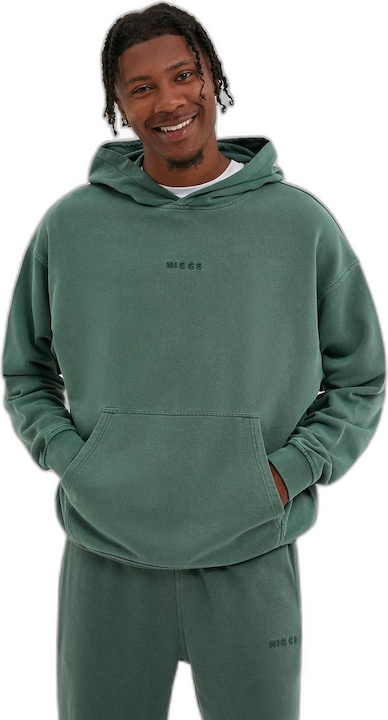 Image du produit Nicce sweatshirt à capuche garment dye mercury (XS)