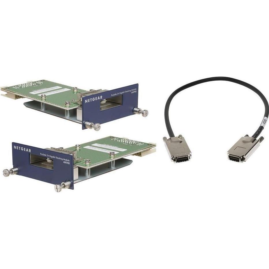 Netgear AX742, zwei 24 Gigabit Ethernet XFP Adapter Module (Switch Modul), Netzwerk Zubehör