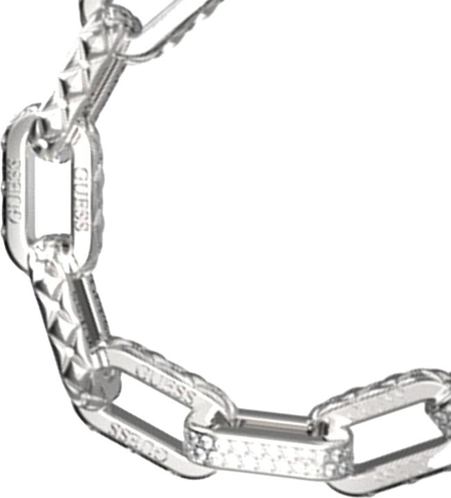 Produktbild Guess MATELASSE & PAVE BRACELET Armband (18.50 cm, Edelstahl)
