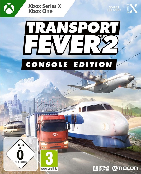 Produktbild Nacon Gaming Transport Fever 2 XBSX (Xbox Series X, Xbox One S, DE, FR)