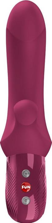 Actual product image Fun Factory - Bi Stronic Curve Thrusting Rabbit Pulsators Wine Red