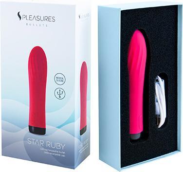 Produktbild S Pleasures Kugel - Stern-Rubin
