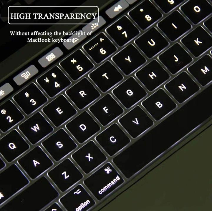 Actual product image Screenguard Tastaturschutz für Apple MacBook Air 13" (2020-2022) A2179 A2337 ISO Format