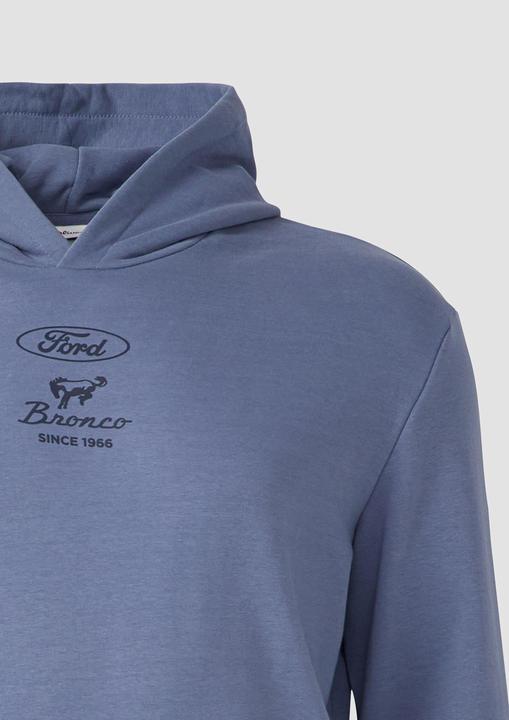 Produktbild s.Oliver Sweatshirt Softer Hoodie im Relaxed Fit mit Artwork (5XL)