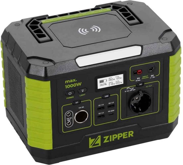 Produktbild Zipper ZI-PS1000 Power Station 999Wh (999 Wh, 8.70 kg)