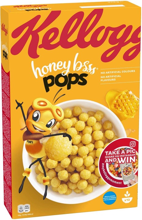 Kellogg's Pops al miele (375 g)