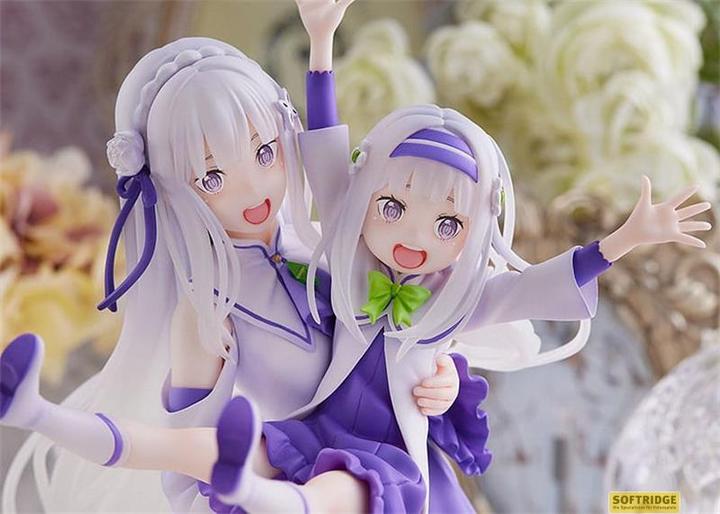 Image du produit Sega Goods RE ZERO - Emilia & Emilia Enfance - Statuette 24cm