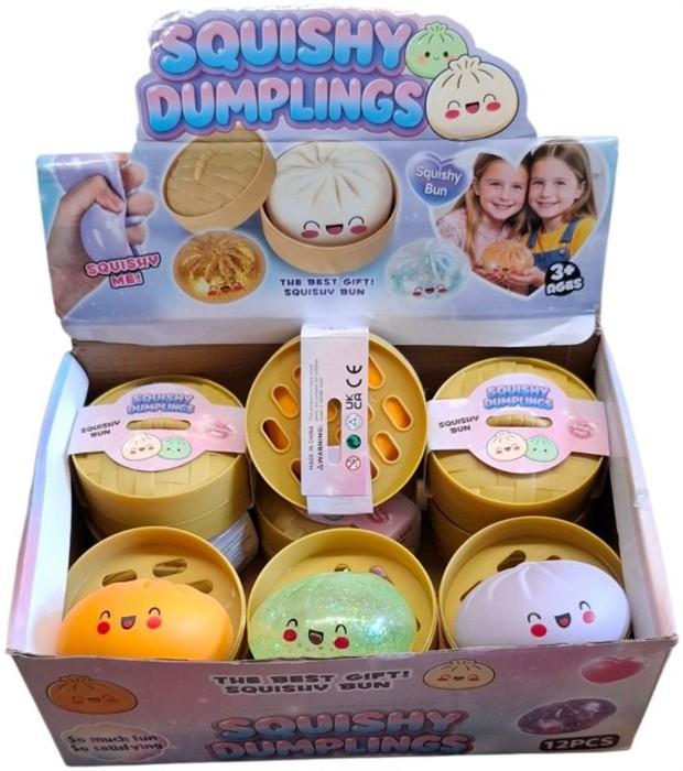 Squishy Dumpling Mystery ca. 8.5 cm, 1 Stück assortiert