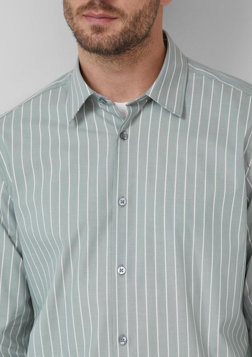 Immagine prodotto s.Oliver Hemd Regular Fit: Hemd aus pflegeleichtem Baumwollstretch (M)