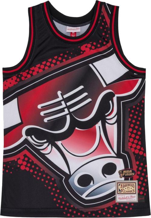 Immagine prodotto Mitchell & Ness M&N Big Face 7.0 Maglia Canotta Moda Chicago Bulls - M (M)