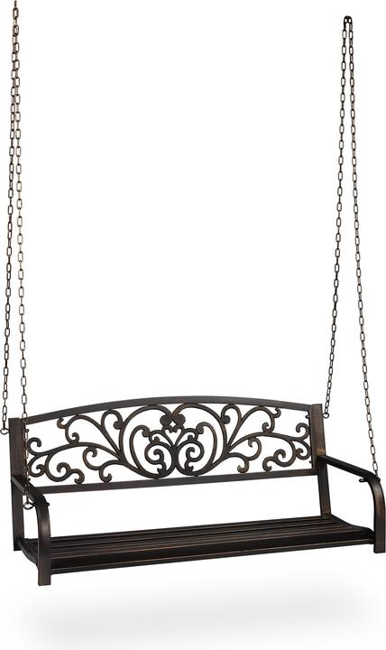 Actual product image Relaxdays Suspension bench