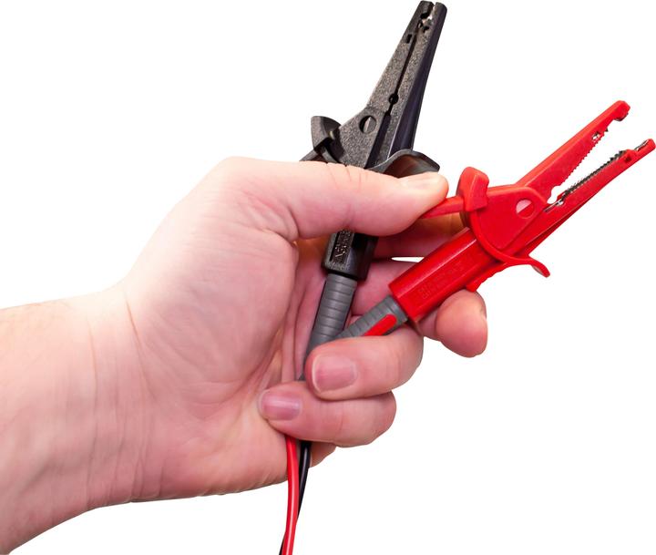 Actual product image Peaktech P 7015 Crocodile clips