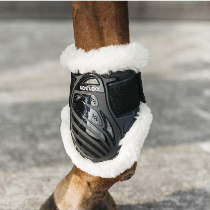 Actual product image Kentucky Horsewear Stroke Caps Vegan Lambskin young Horse