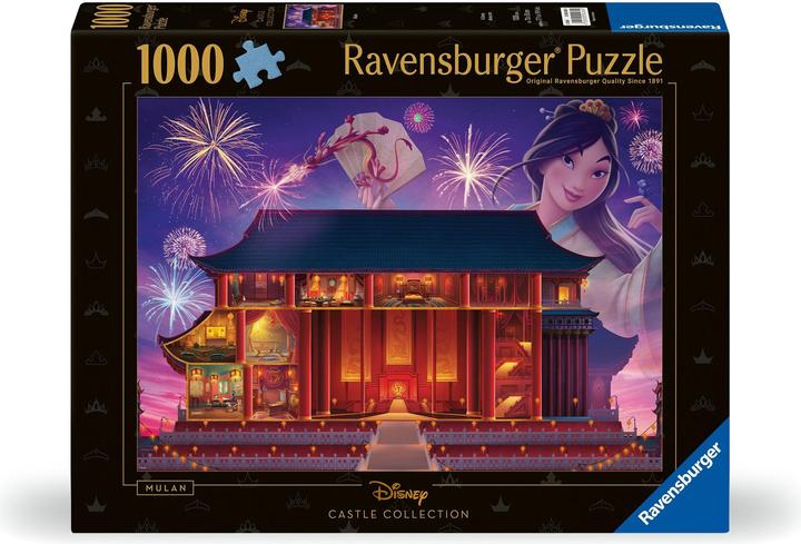 Produktbild Ravensburger Puzzle 12000260 - Mulan - 1000 Teile Disney Castle Collection Puzzle für Erwachsene (1000 Teile)